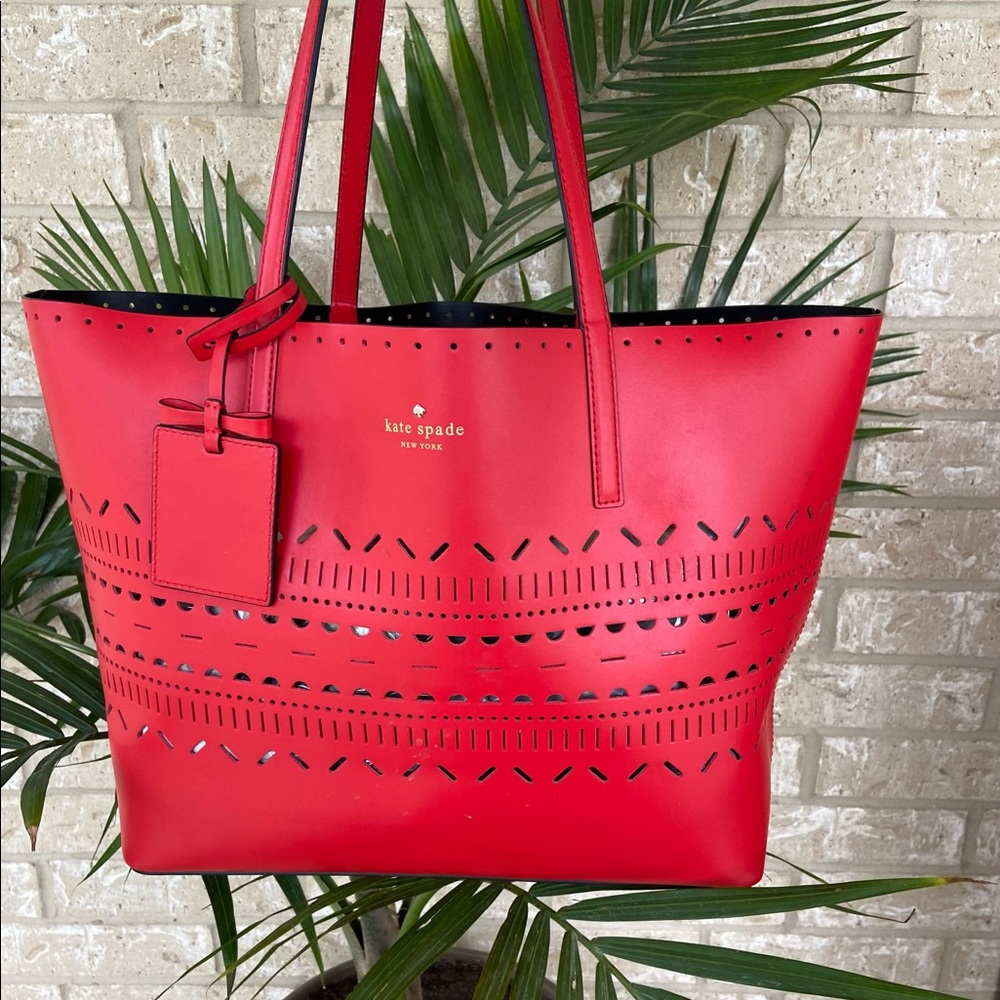 Kate spade oversized red purse